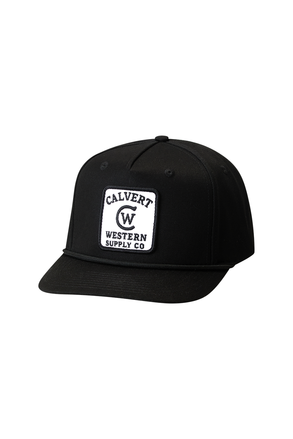 Branded Trucker - Black