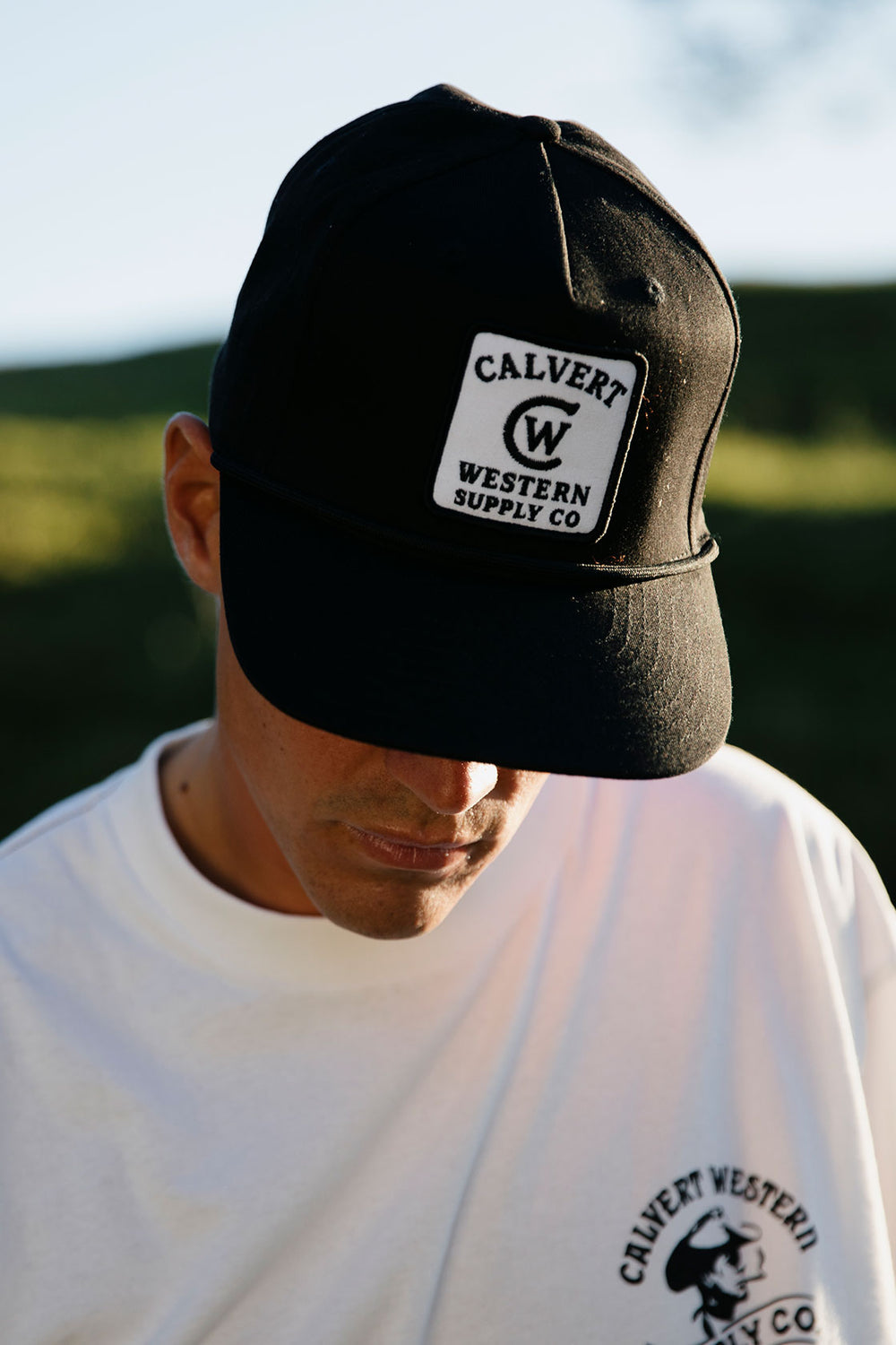 Branded Trucker - Charcoal