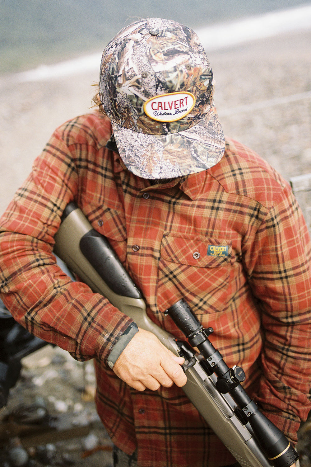 Gibson Flannel - Dark Red