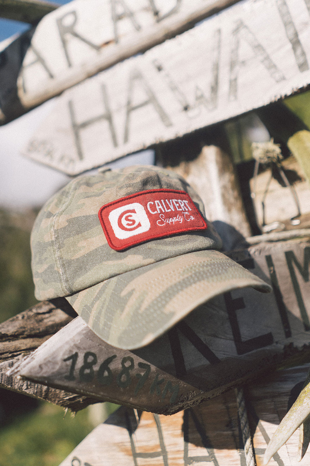 Kingswood Vintage Block Cap - Camo