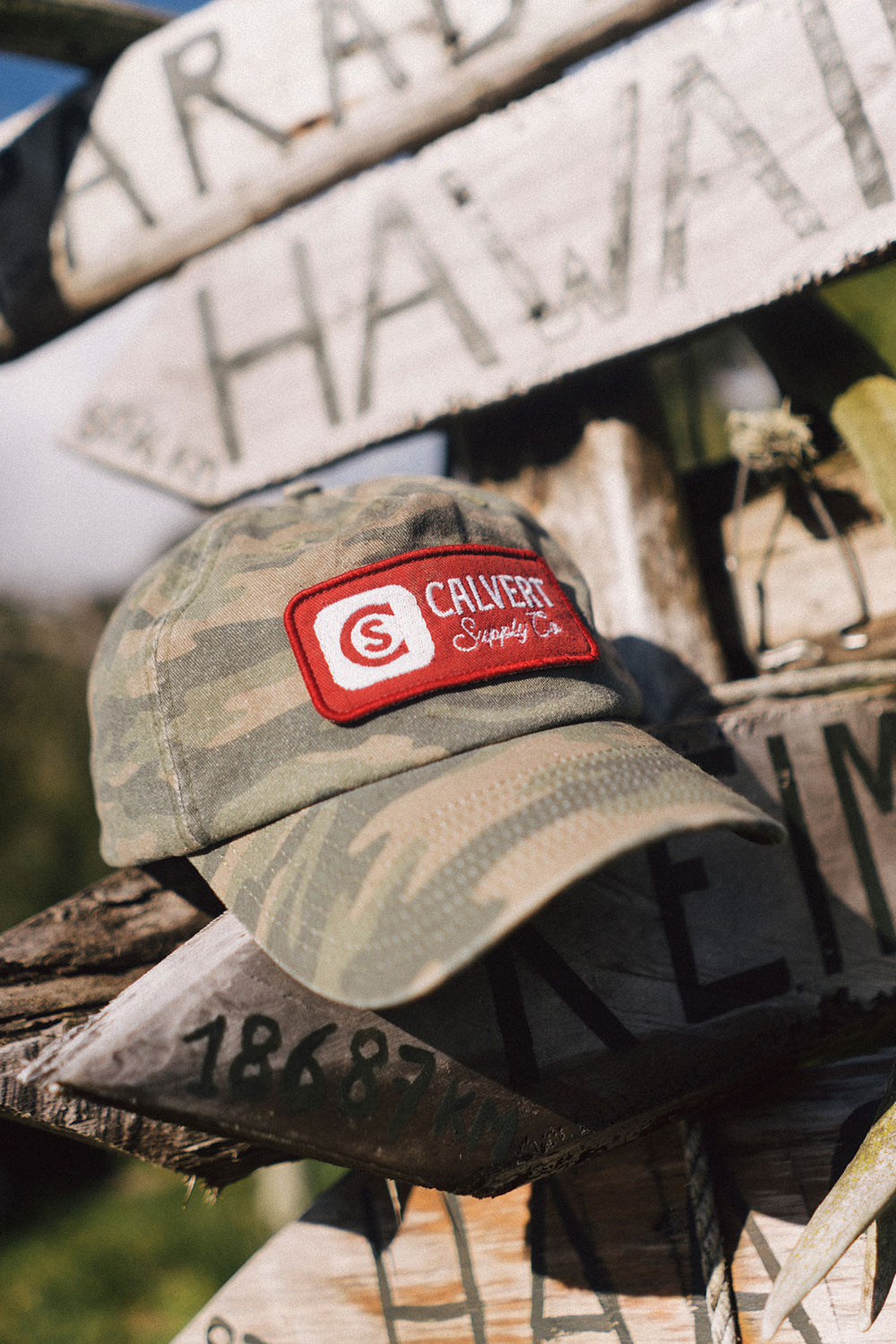 Kingswood Vintage Block Cap - Camo