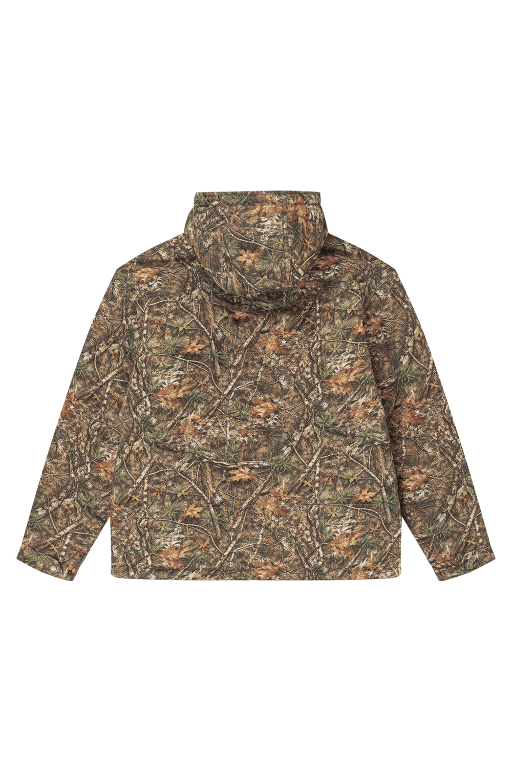 Longhorn Hooded Puffer Jacket - Camo