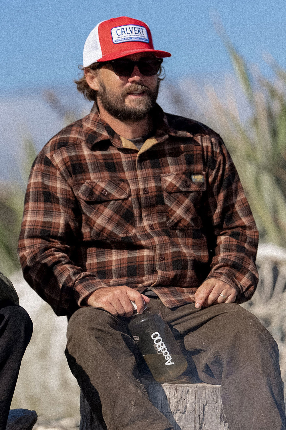 River Flannel - Dark Brown