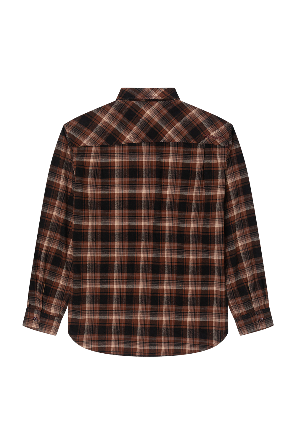 River Flannel - Dark Brown