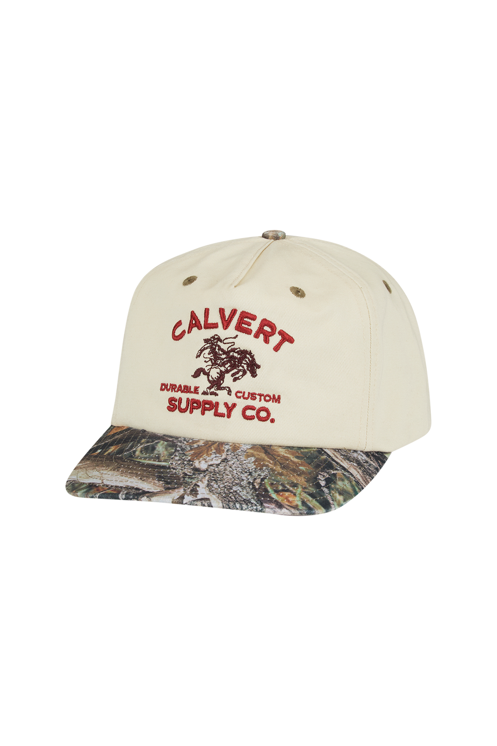 Stock Semi-Structured Cap - Natural/Camo