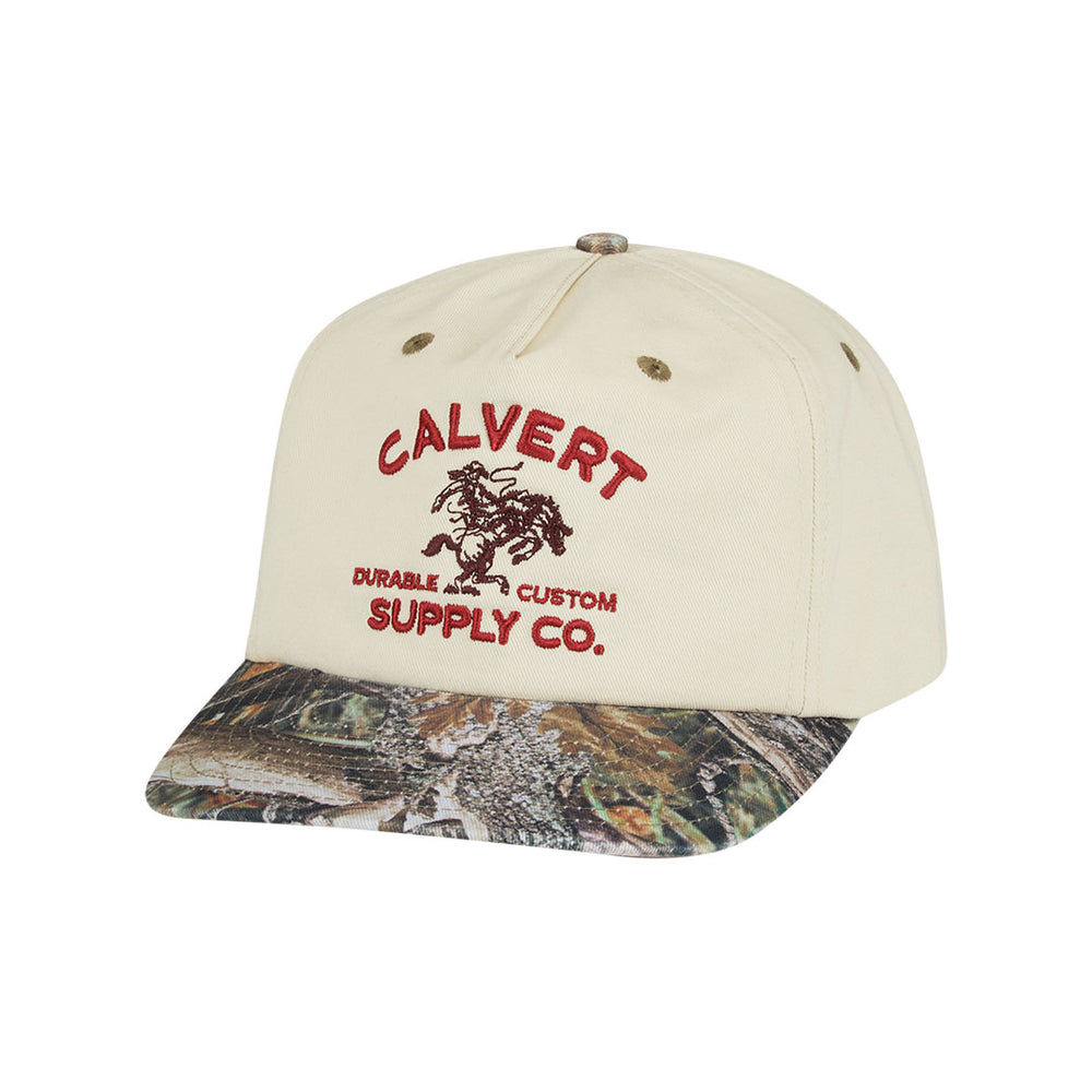 Stock Semi-Structured Cap - Natural/Camo