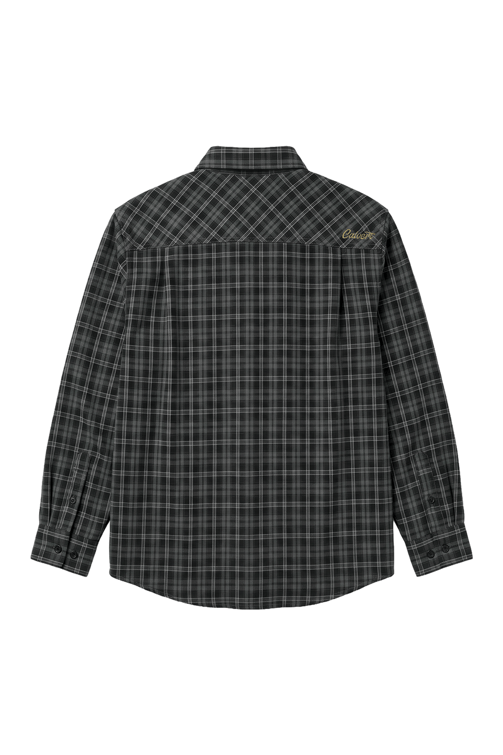 Bass Flannel - Steel Black