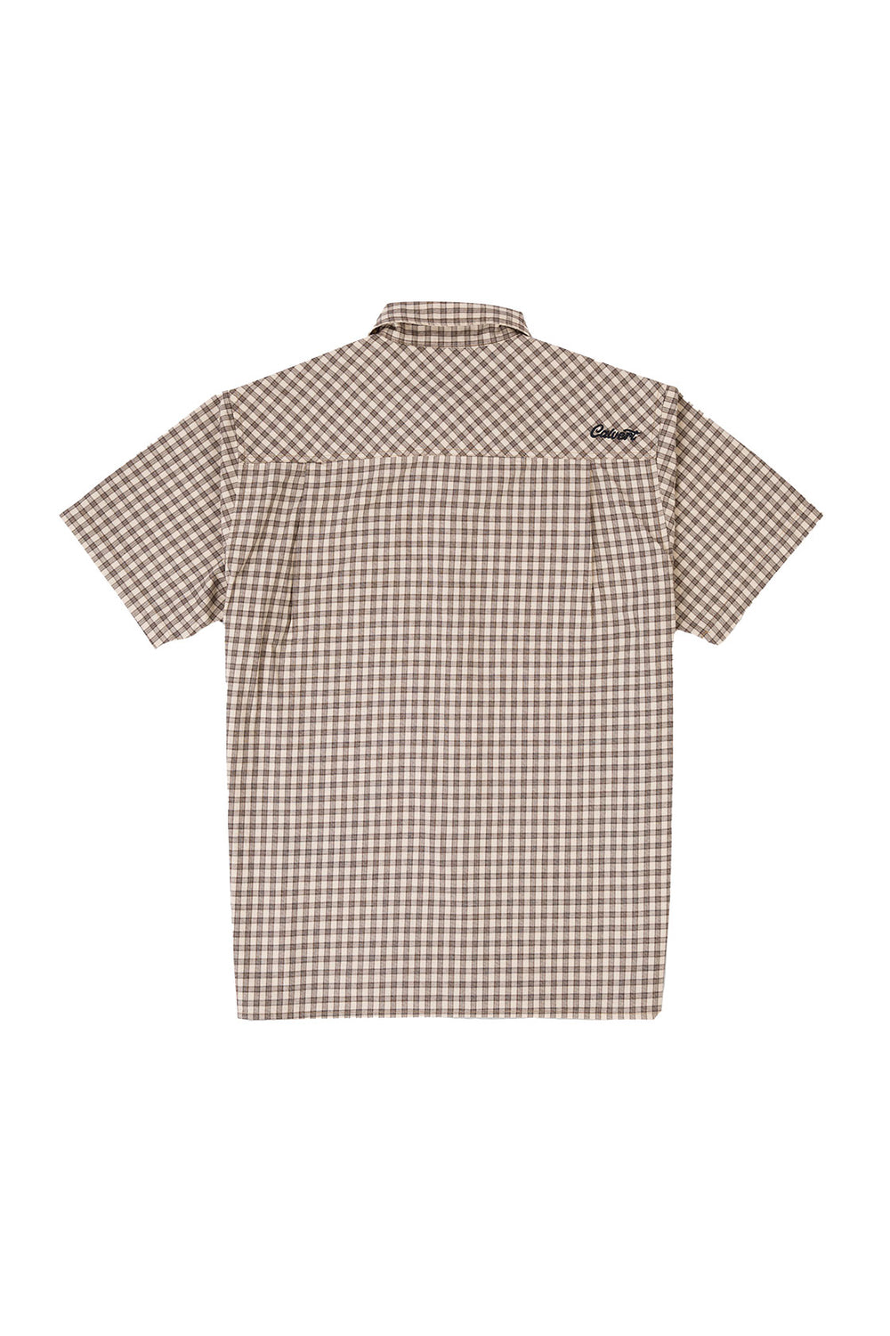 Bonfire Short Sleeve Shirt - Clay Check