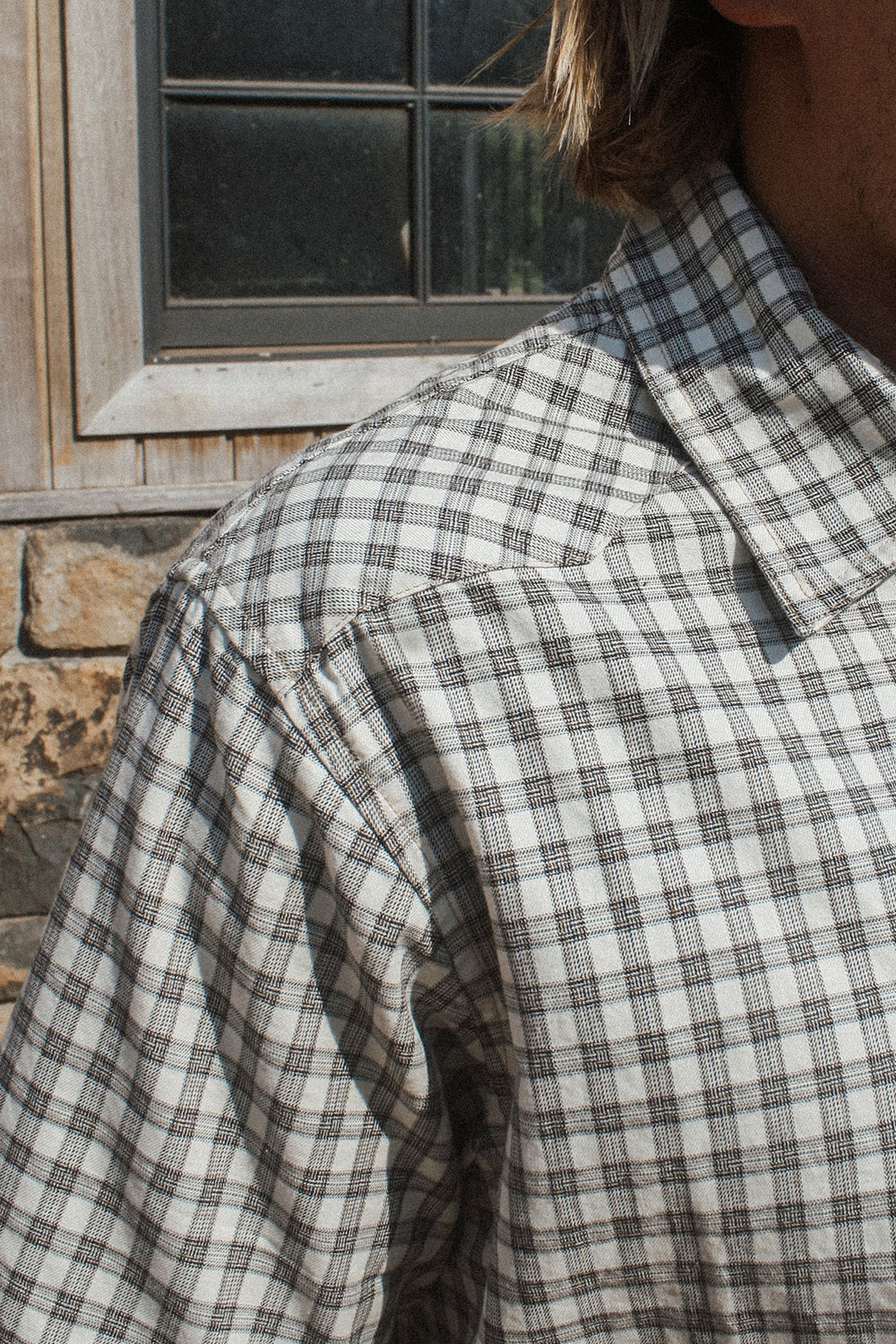 Bonfire Short Sleeve Shirt - Clay Check