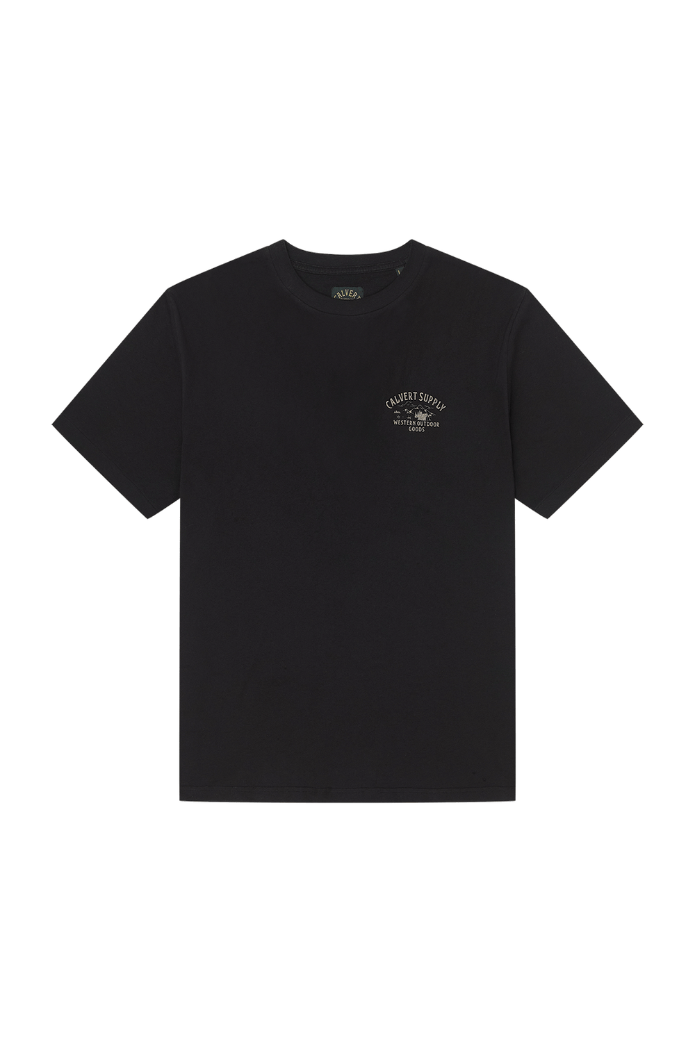 Campin Moto Classic Fit Tee - Black Wash