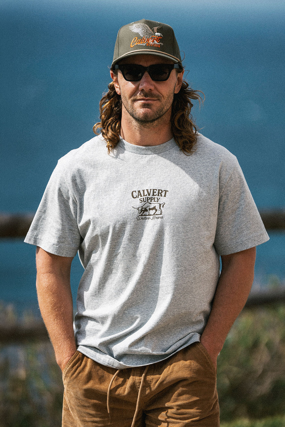 Eltham Classic Fit Tee - Grey