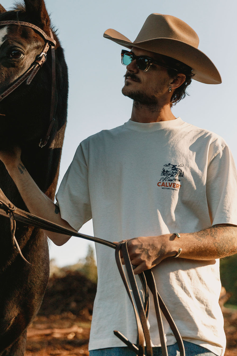 Fence Sitter Classic Fit Tee - Cream
