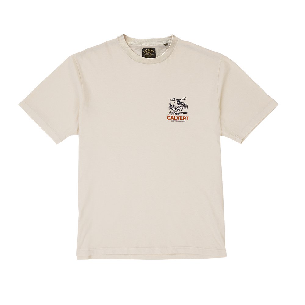 Fence Sitter Classic Fit Tee - Vintage White