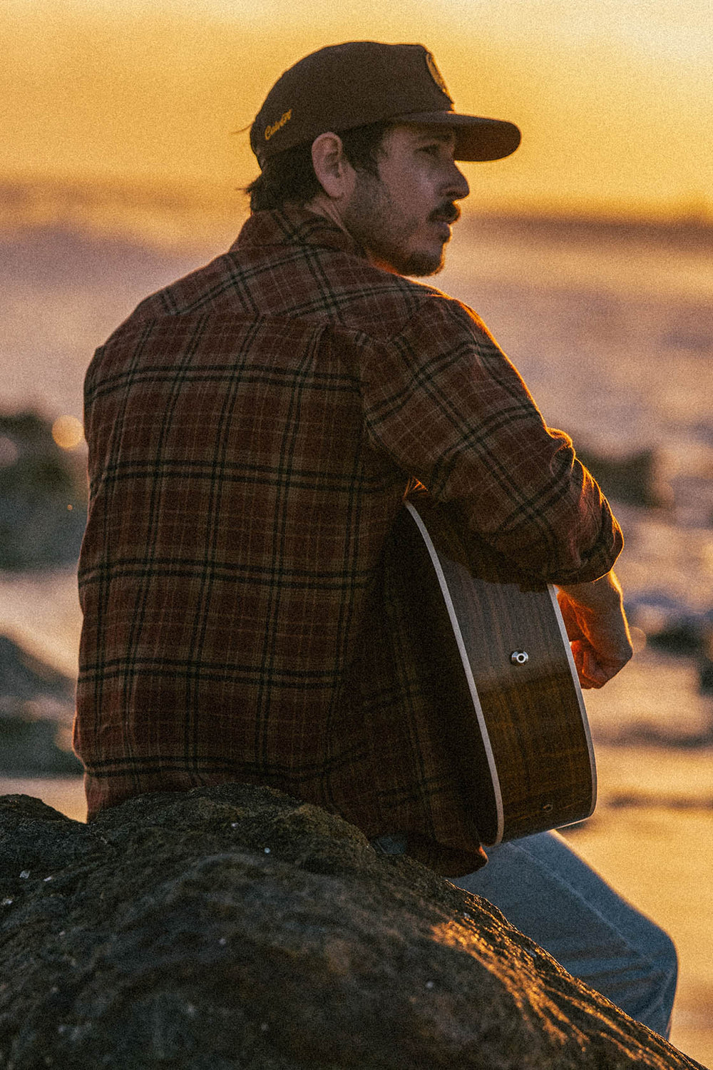 Gibson Flannel - Dark Red