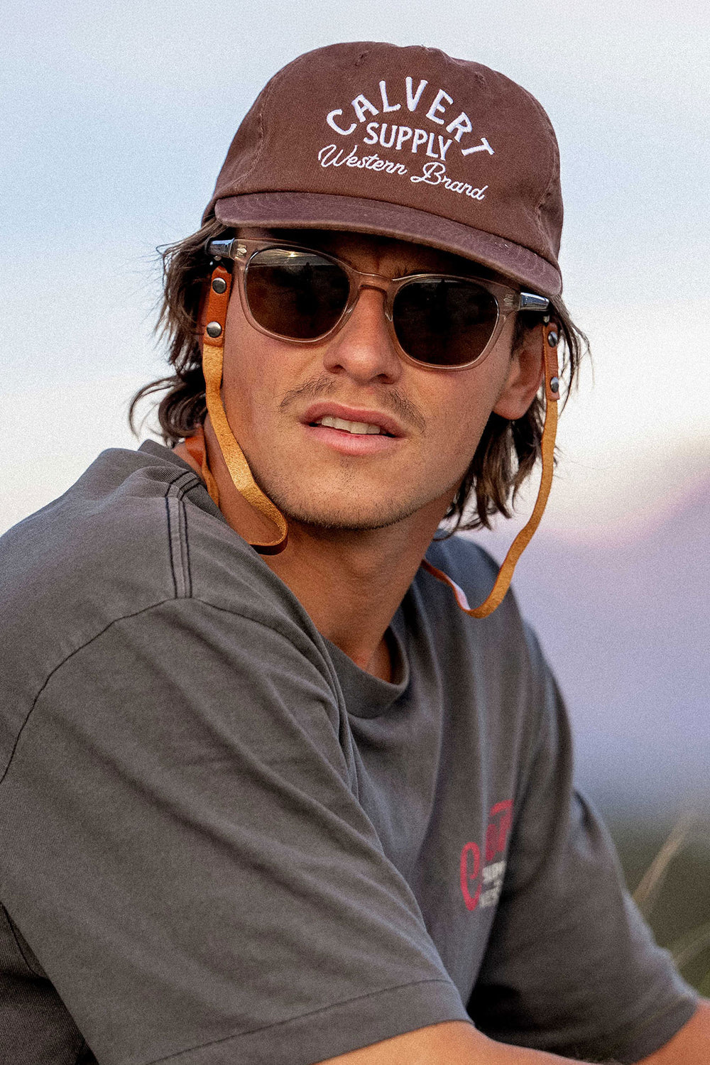 Heritage Semi-Structured Cap - Washed Brown