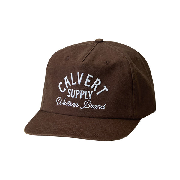 Heritage Semi-Structured Cap - Washed Brown (Will be back in Stock 4th August)