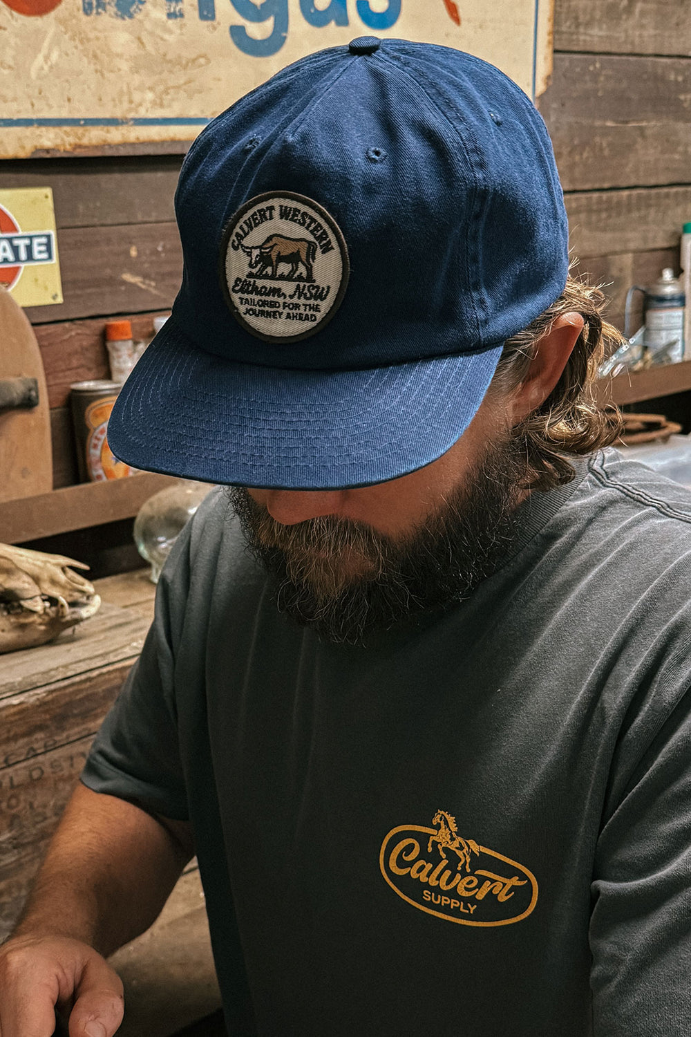 Journey Unstructured Cap - Navy