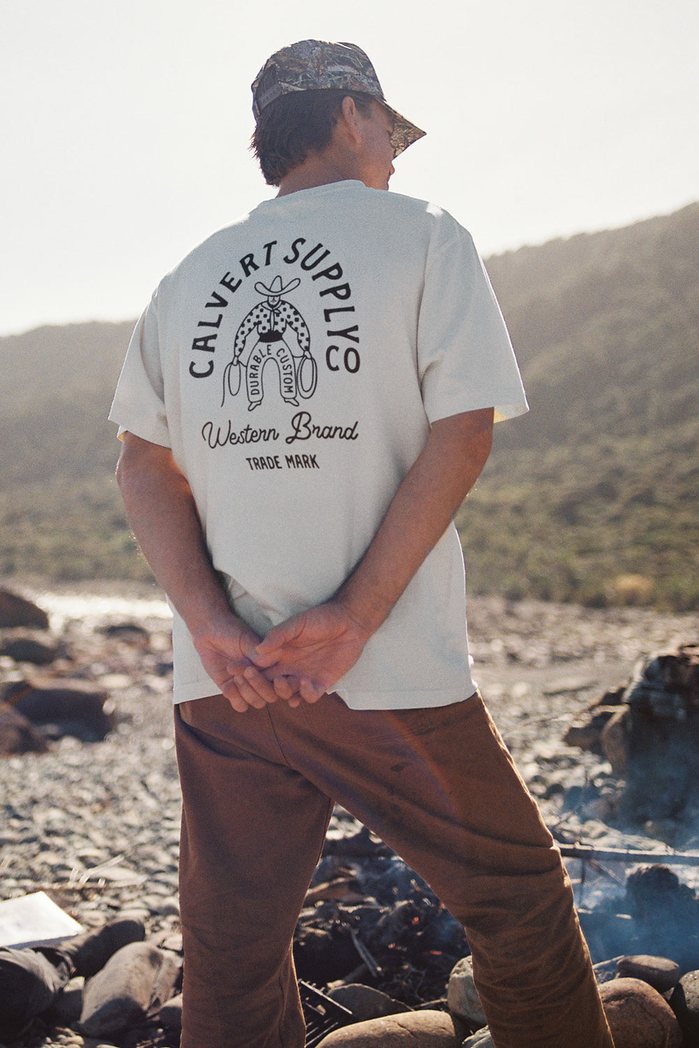 Lasso Classic Fit Tee - White
