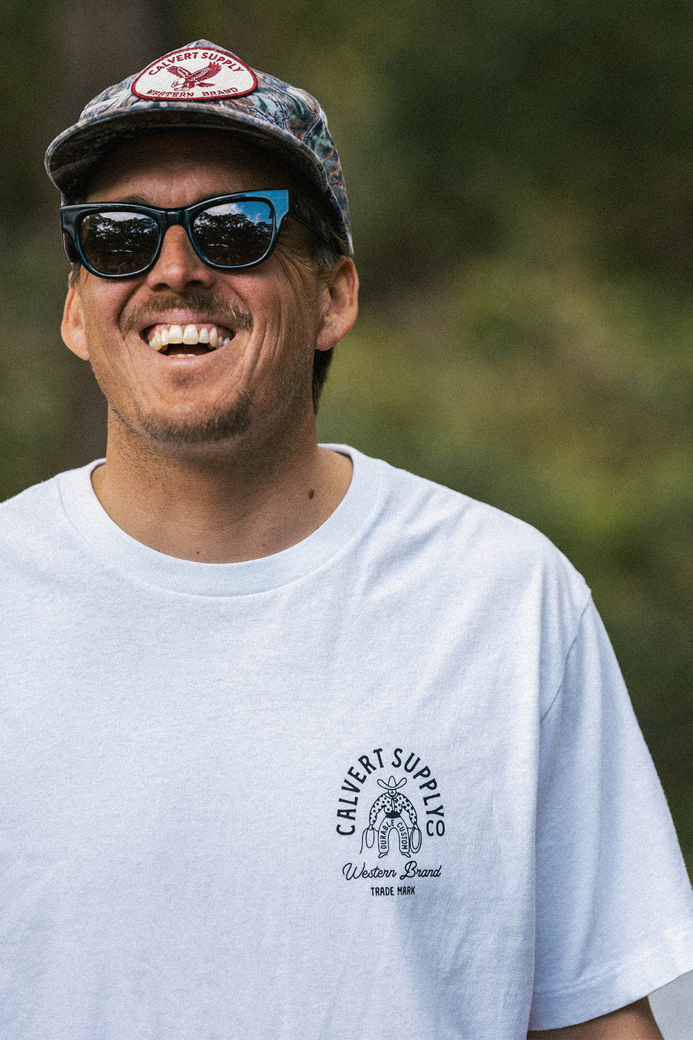 Lasso Classic Fit Tee - White