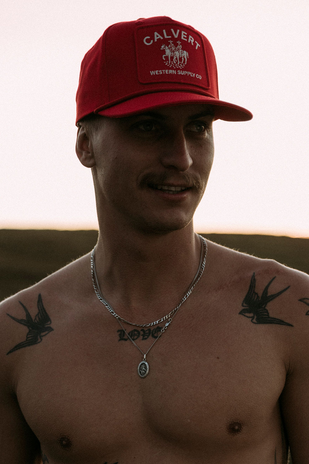 Lucky Red Trucker - Red