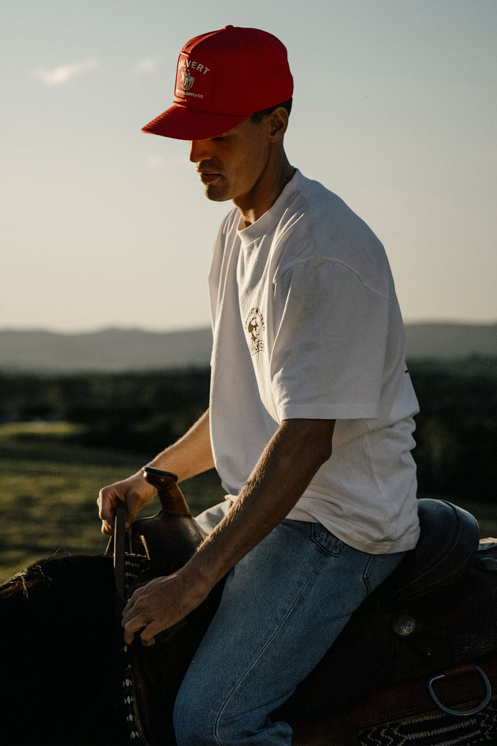 Burnin' Bill Classic Fit Tee - White