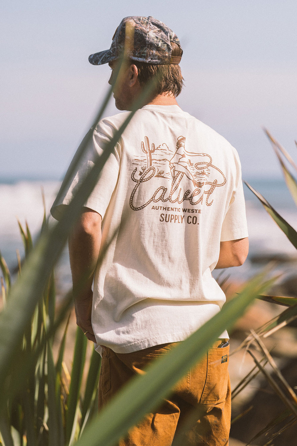 Queen Ropin Tee - Vintage White