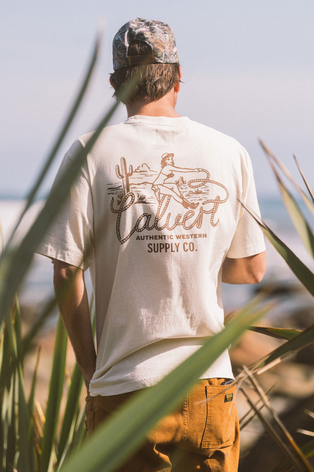 Queen Ropin Tee - Vintage White