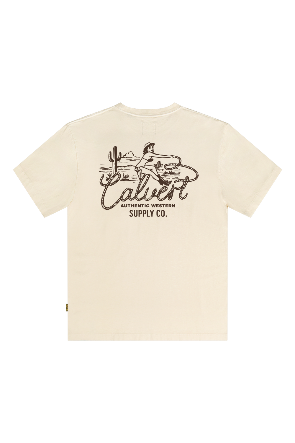 Queen Ropin Tee - Vintage White