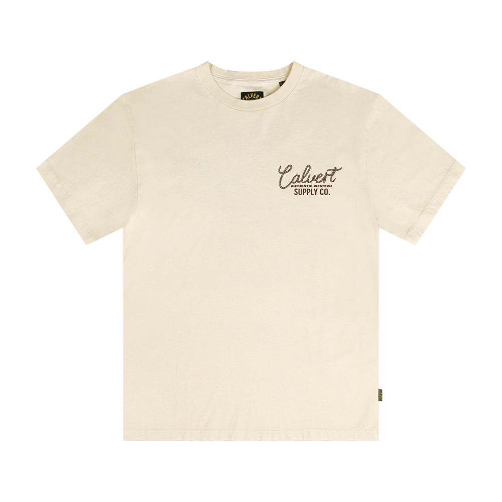 Queen Ropin Classic Fit Tee - Vintage White - BACK IN STOCK