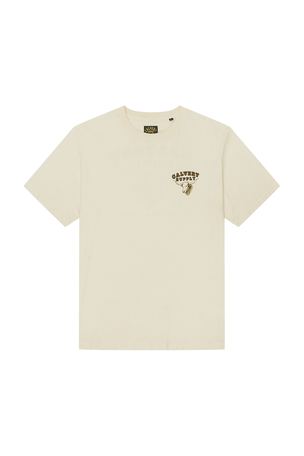 Rank Bull Classic Fit Tee - Vintage White