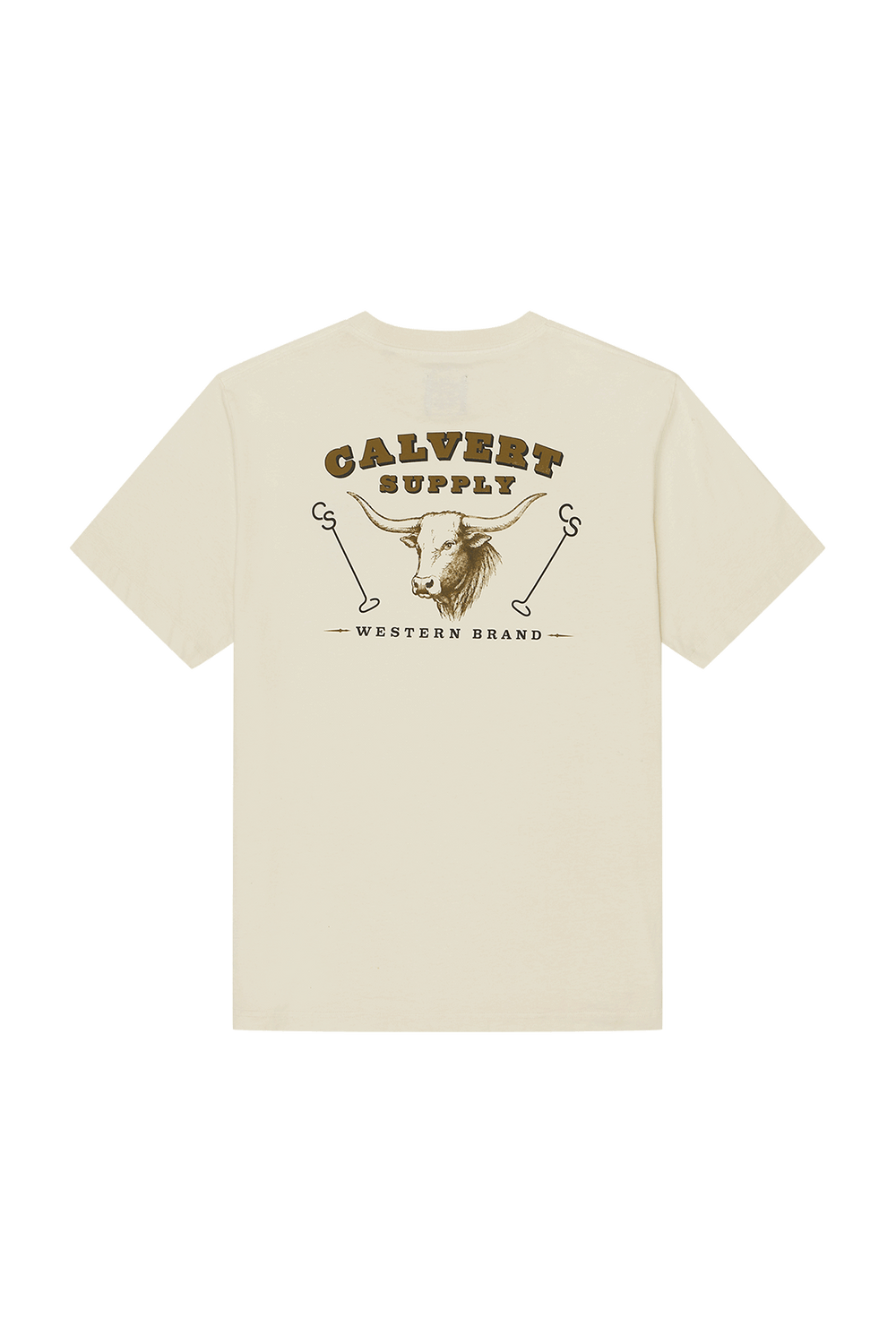 Rank Bull Classic Fit Tee - Vintage White