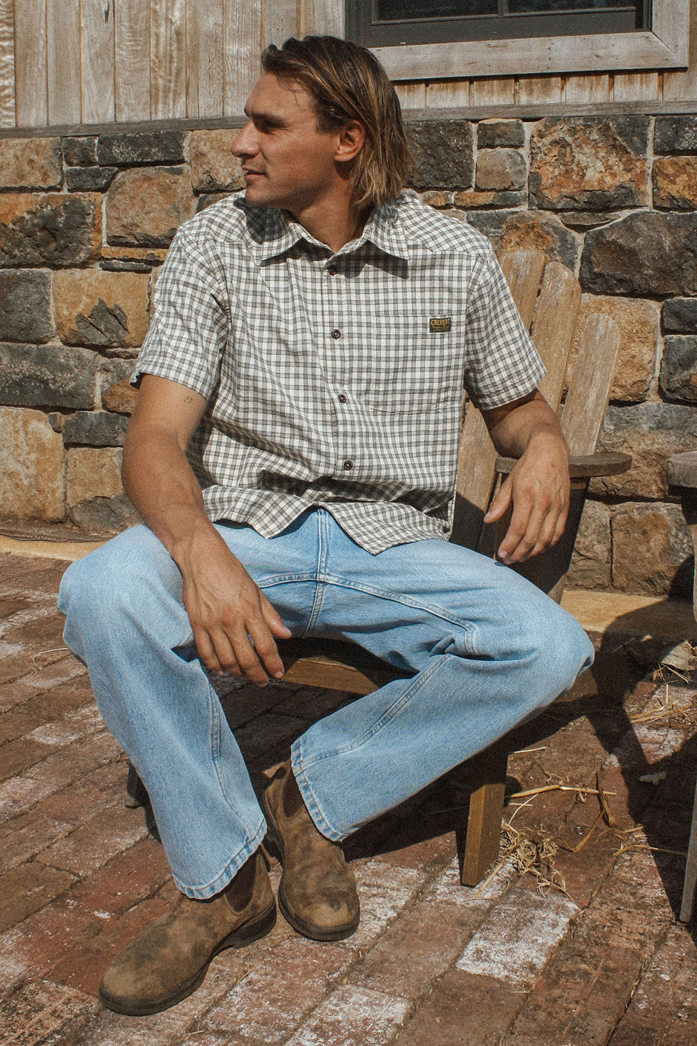 Rattlesnake Denim Jean - Sun Fade Blue