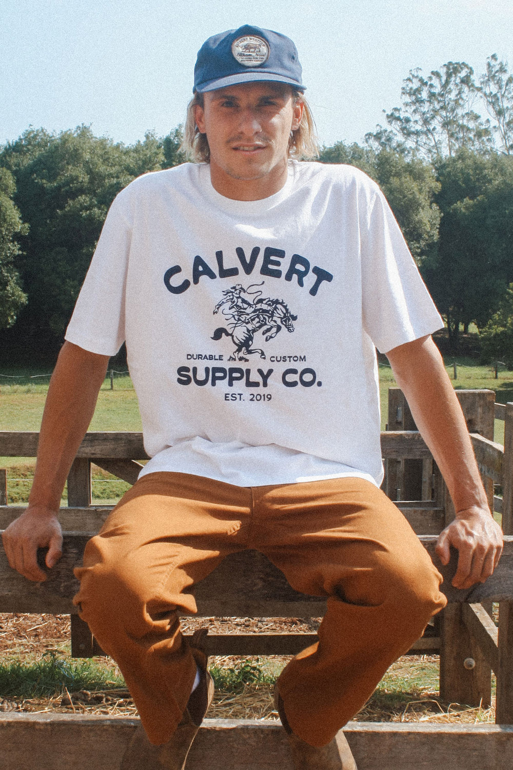 Roughstock Classic Fit Tee - White