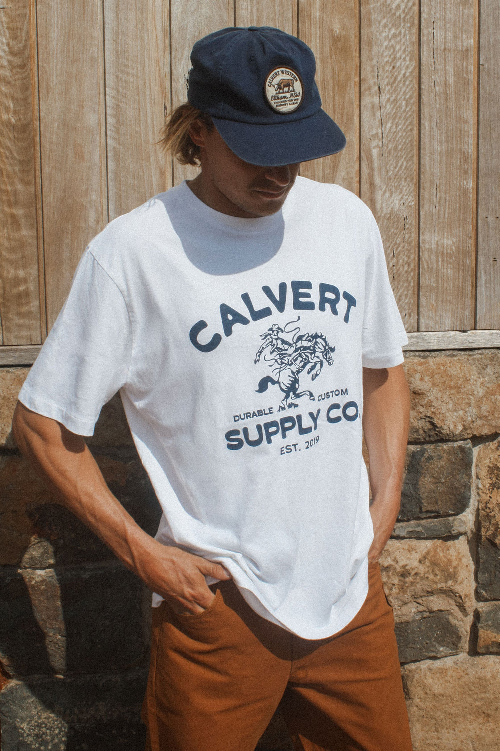 Roughstock Classic Fit Tee - White