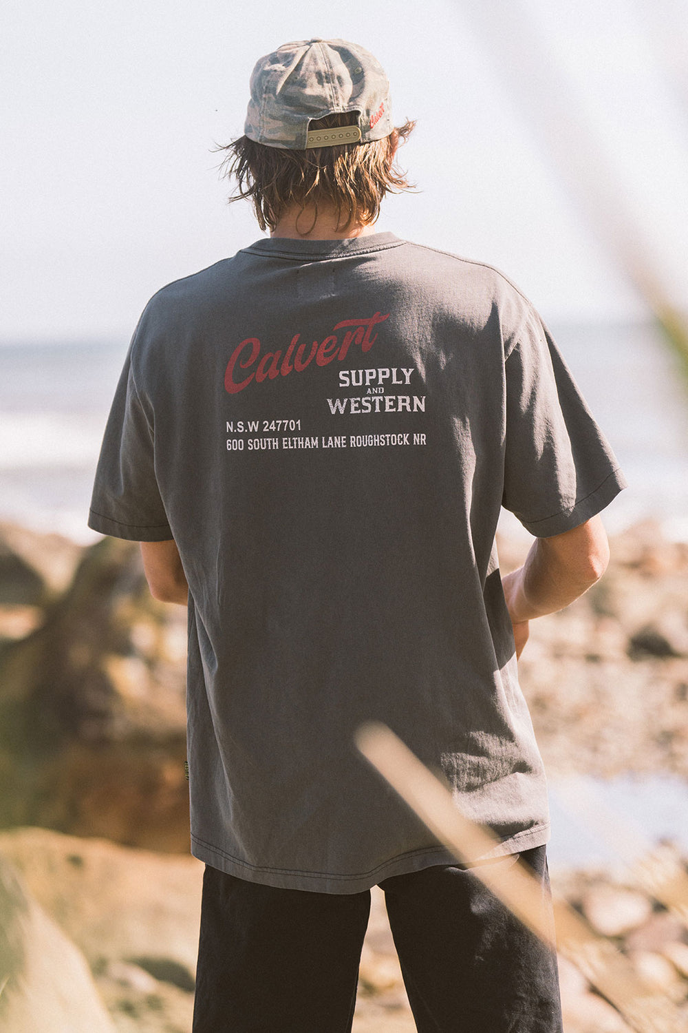 Roughstock Lane Classic Tee - Vintage Black