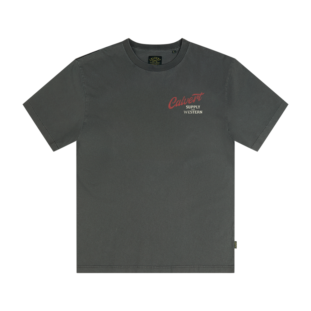 Roughstock Lane Classic Fit Tee - Vintage Black - BACK IN STOCK