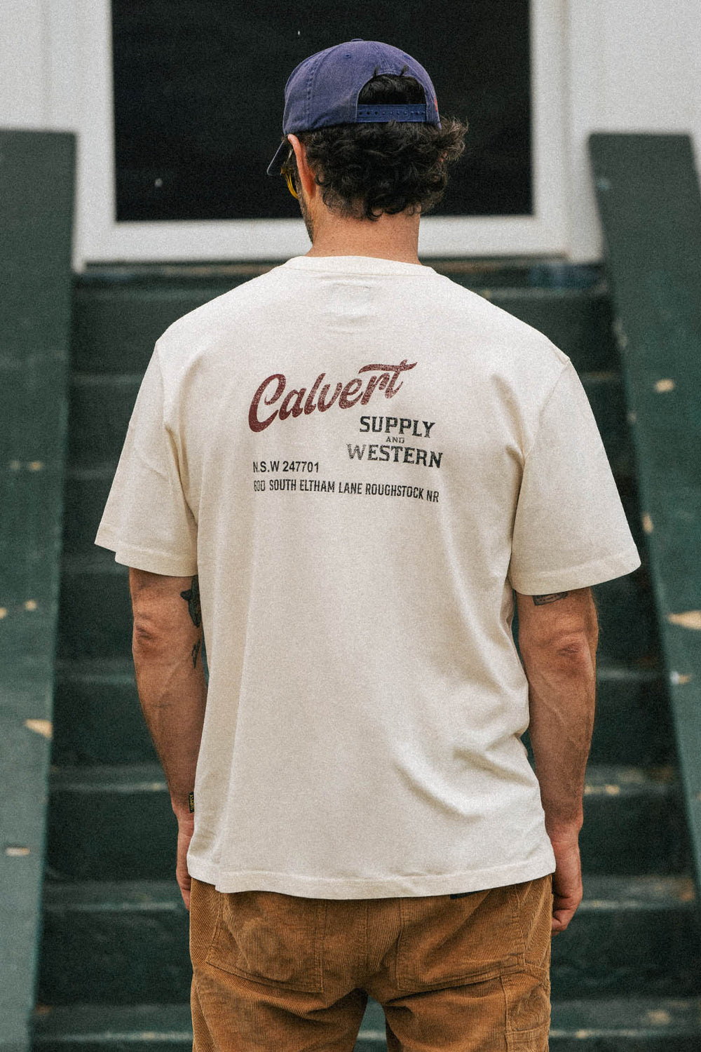 Roughstock Lane Classic Fit Tee - Vintage White