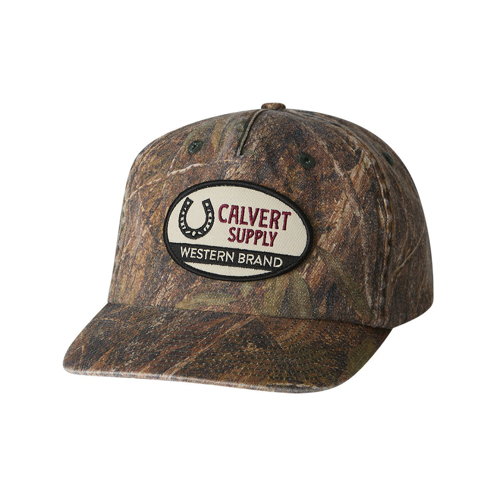 Scrubland Vintage Block Cap - Australiana Camo
