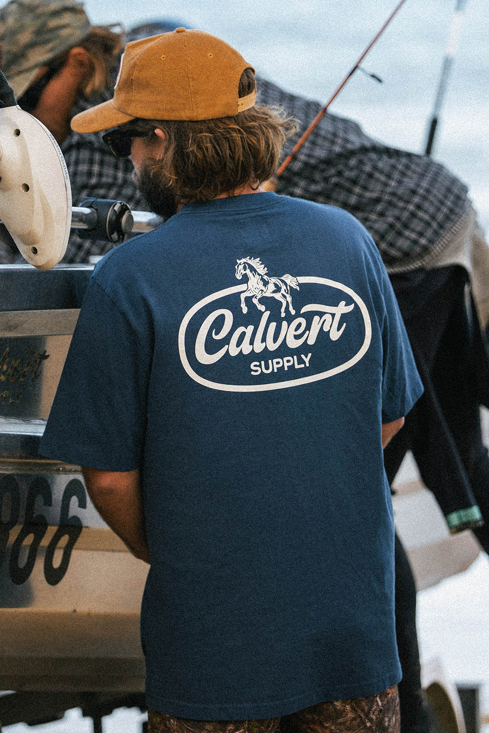 Stray Classic Fit Tee - Vintage Navy