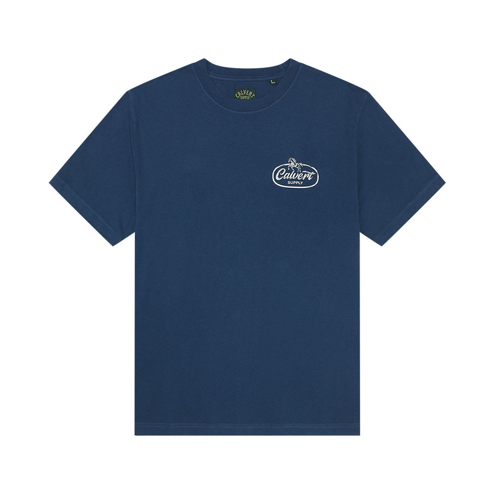 Stray Classic Fit Tee - Vintage Navy