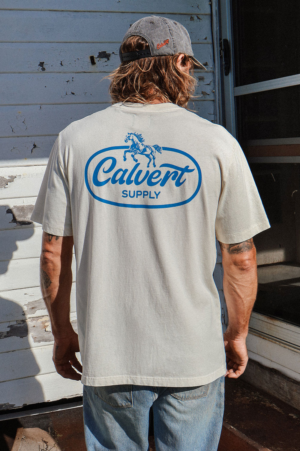 Stray Classic Fit Tee - Vintage White