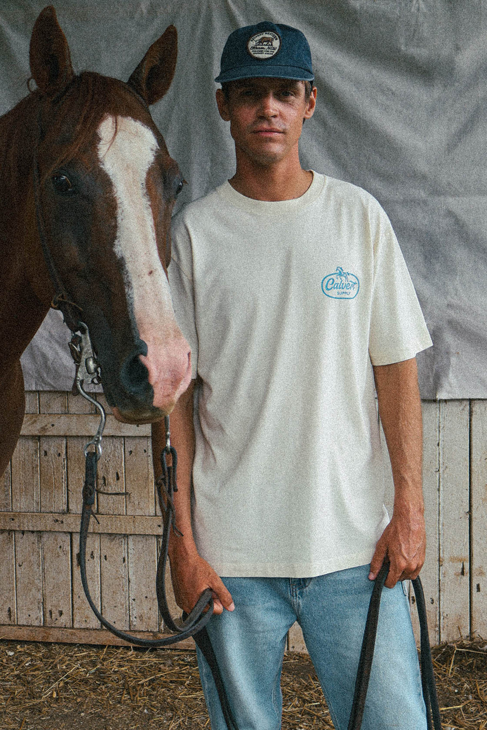 Stray Classic Fit Tee - Vintage White