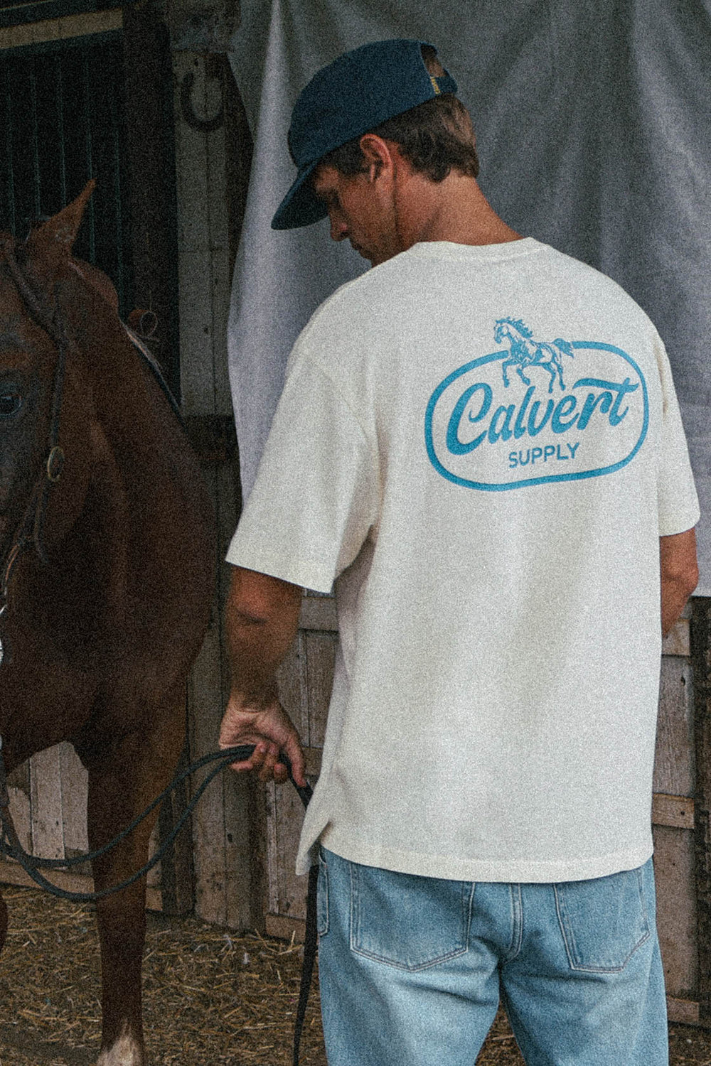 Stray Classic Fit Tee - Vintage White