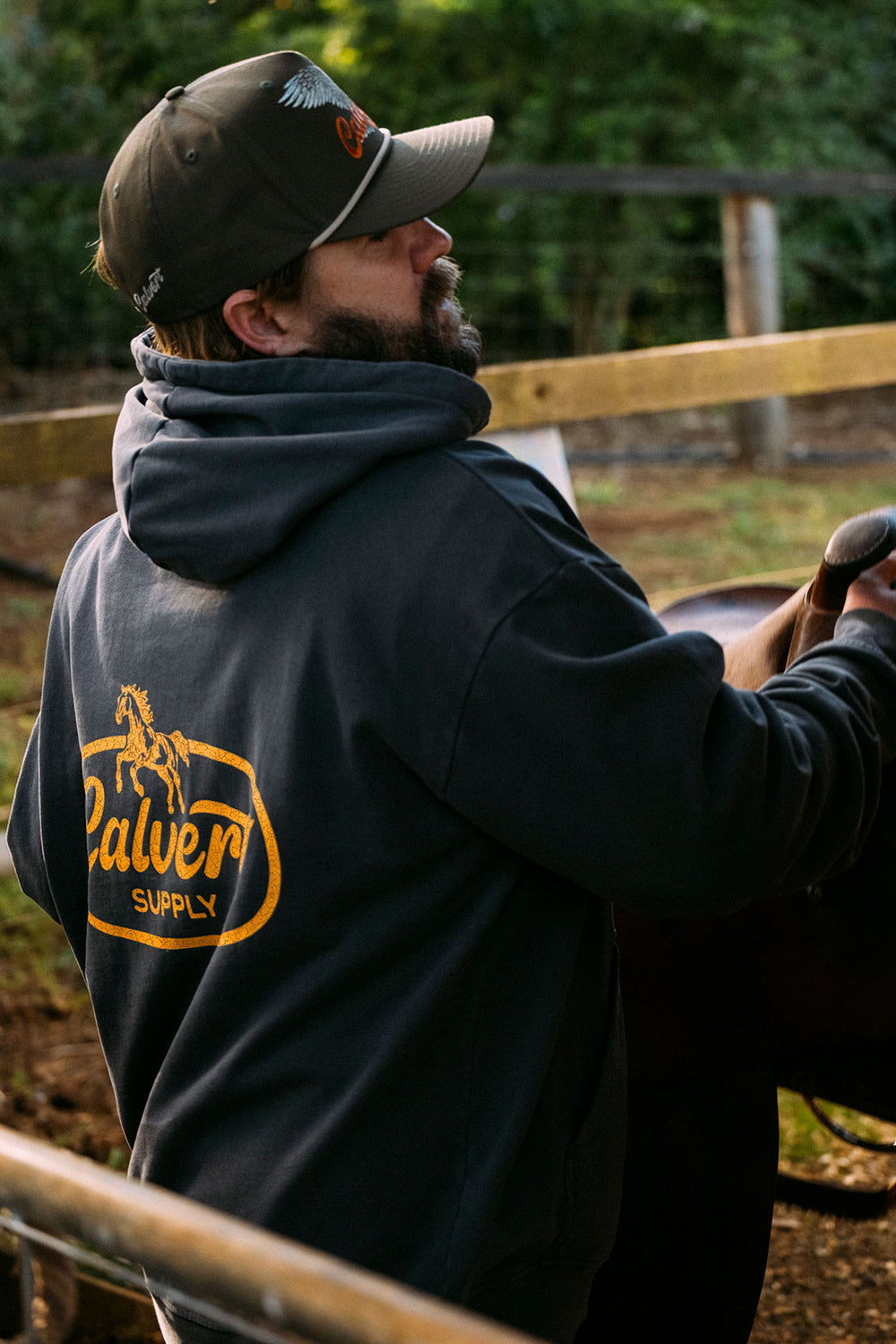Stray Oversized Hood - Vintage Black