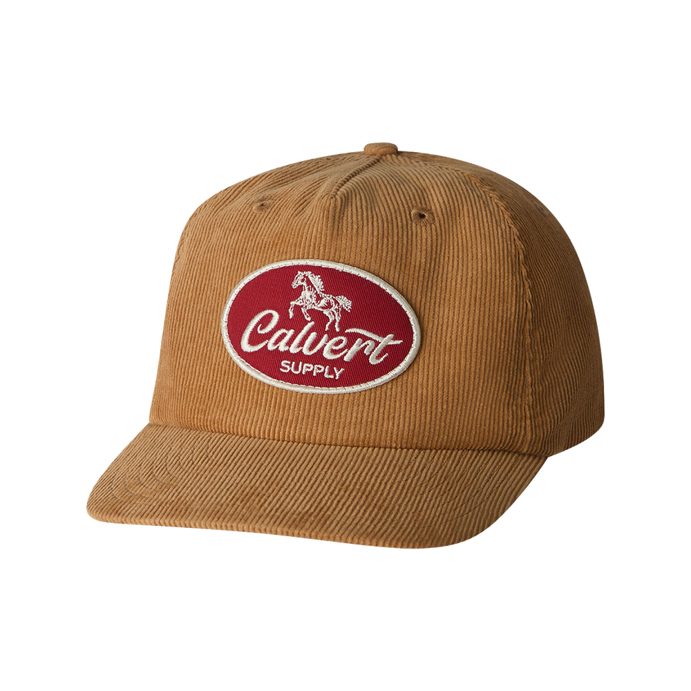 Strayed Brumby Cord Semi-Structured Cap - Rich Mustard