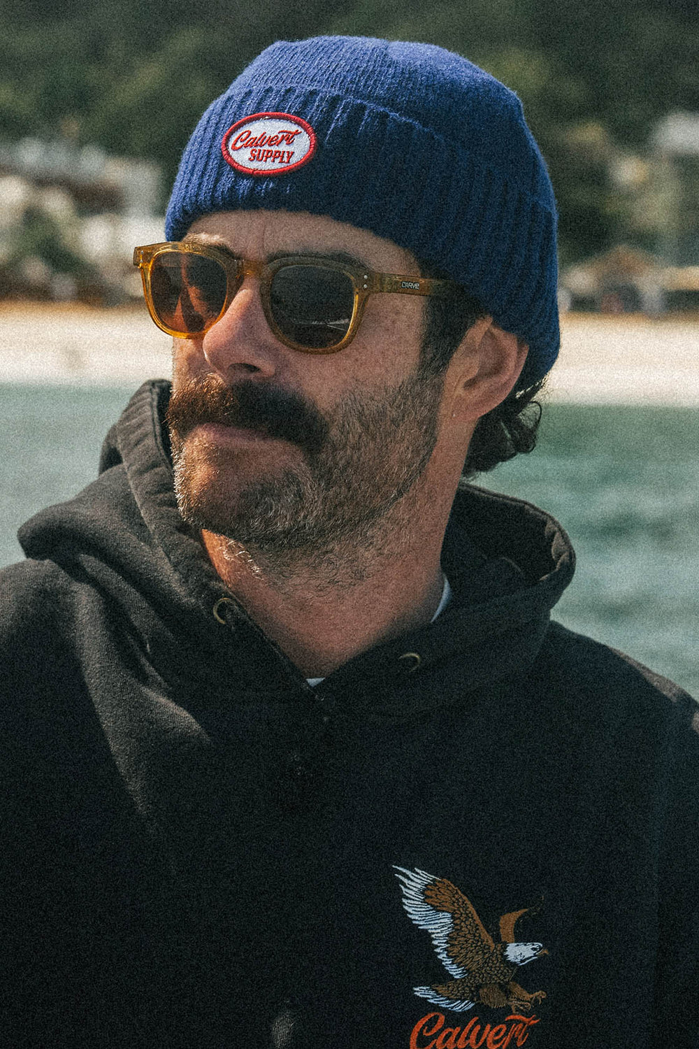 The Tradie Wharfman Beanie - Navy