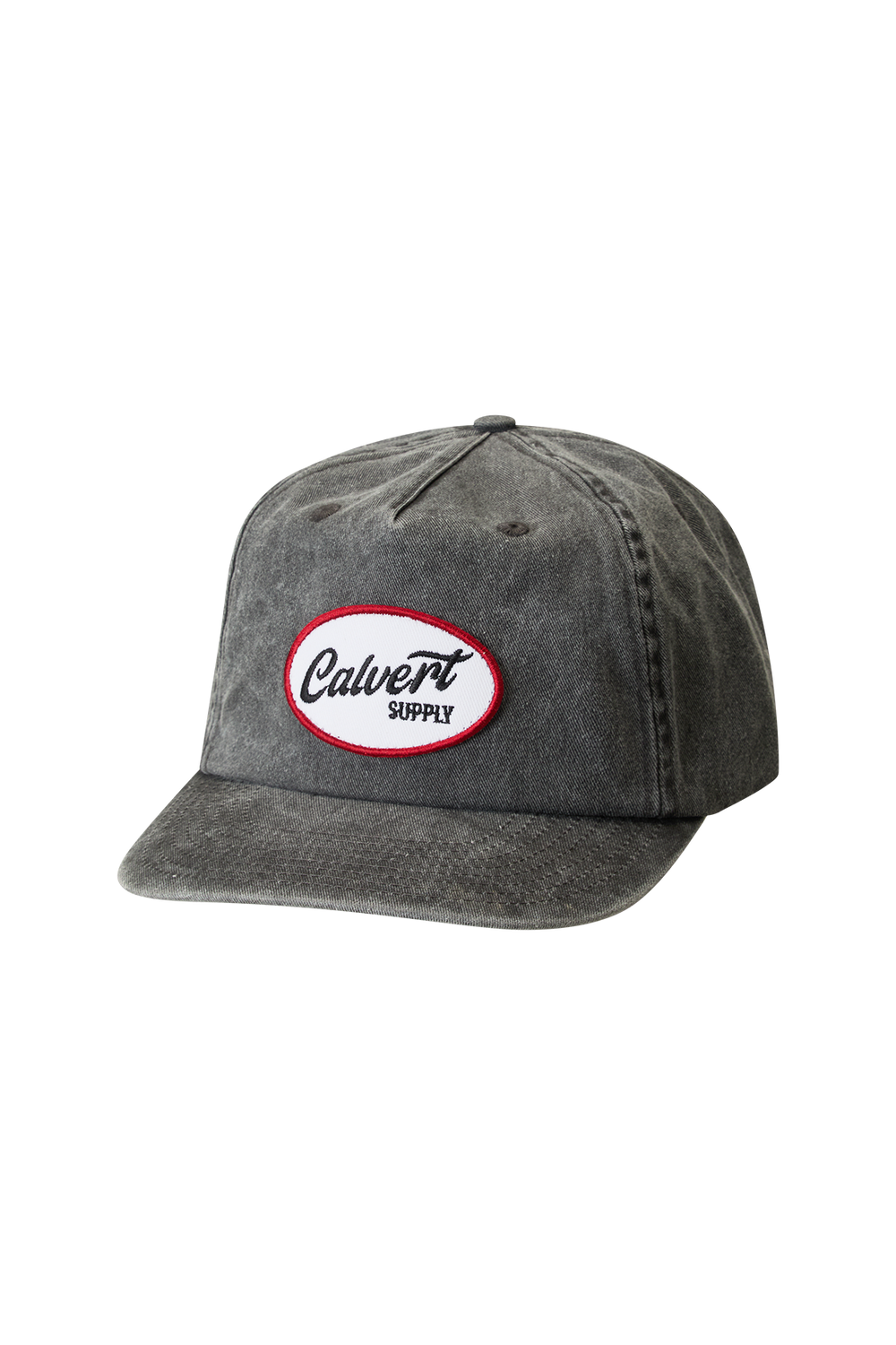 The Vintage Tradie Semi-Structured Cap - Black Wash