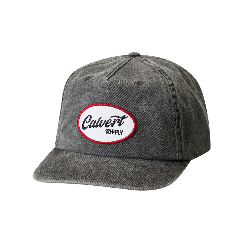 The Vintage Tradie Semi-Structured Cap - Black Wash