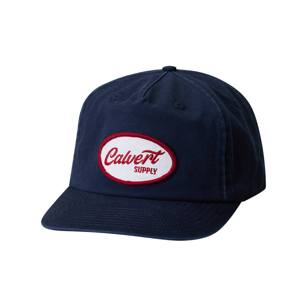 The Vintage Tradie Semi-Structured Cap - Navy