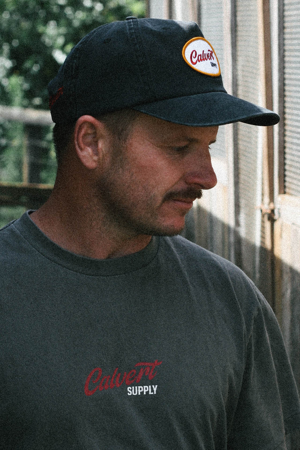 The Vintage Tradie Semi-Structured Cap - Black